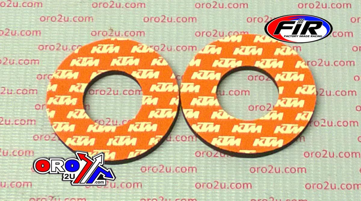 GRIP DONUTS ORANGE KTM, PAIR