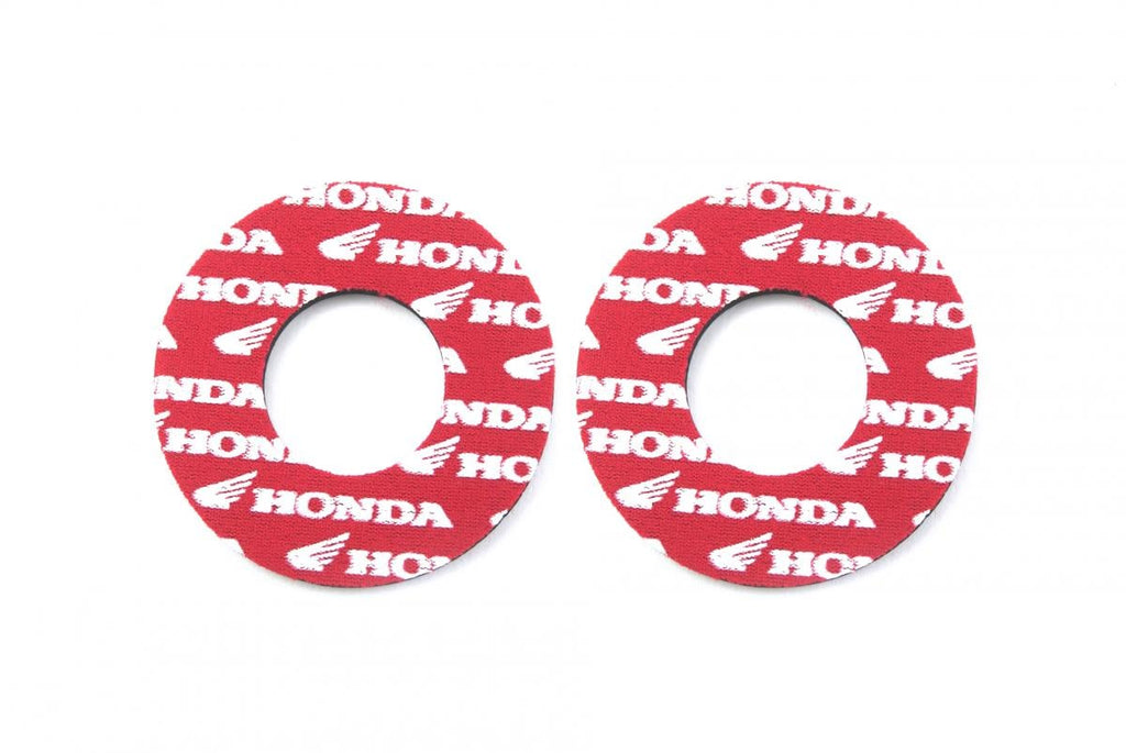 GRIP DONUTS RED HONDA, PAIR
