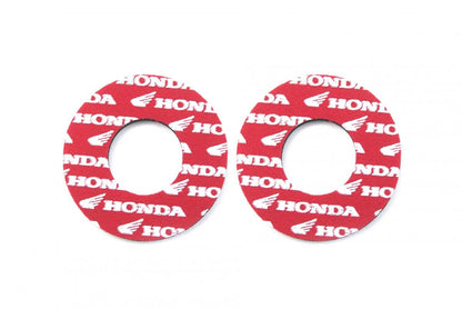 GRIP DONUTS RED HONDA, PAIR