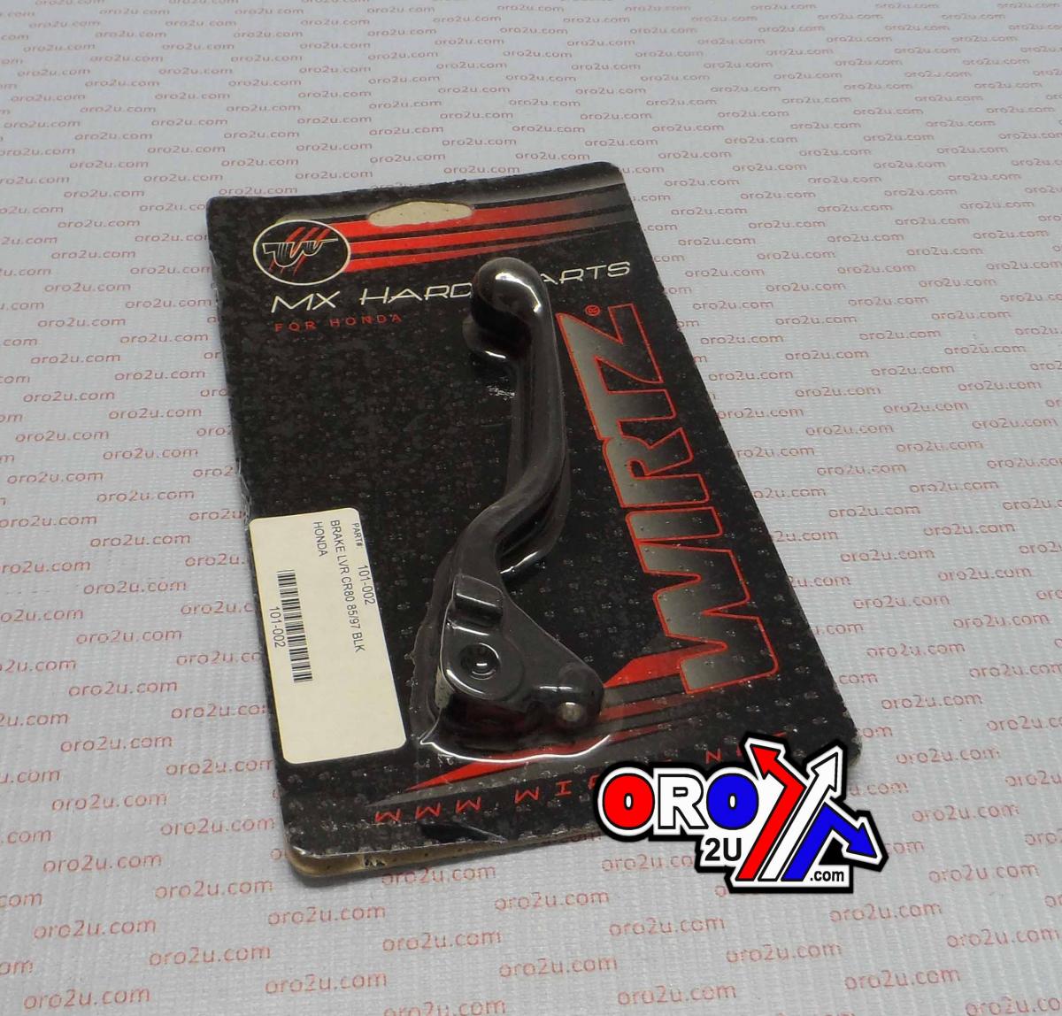 WIRTZ BLACK OEM 85-97 CR80 BRK, WIRTZ 101-002 BRAKE BLADE