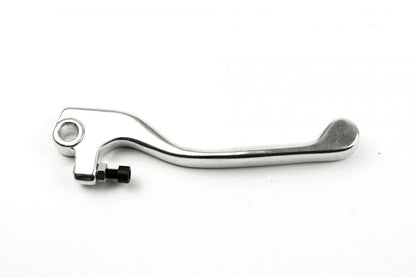 LEVER BLADE BRAKE SHORT SILVER, FORGED ALUMINIUM 93-96 KX