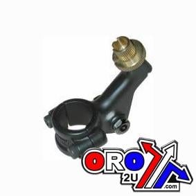 BRACKET LEFT LEVER BLACK ATC, 53172-969-680 HONDA TRX125 ATV