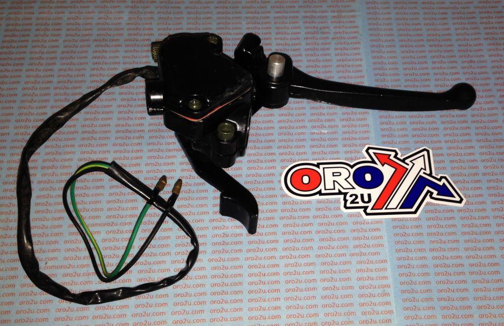 THUMB & BRK THROTTLE ASSEMBLY, RIGHT HAND LEVER TWIN PULL
