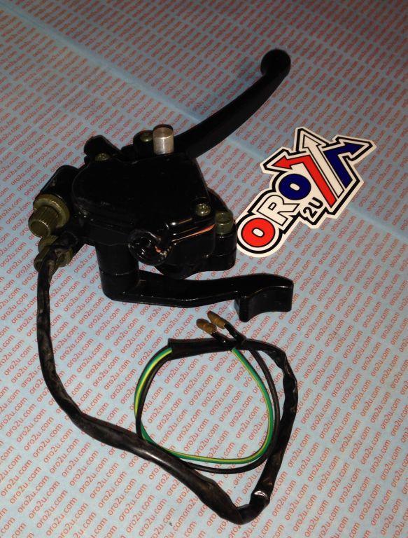 THUMB & BRK THROTTLE ASSEMBLY, RIGHT HAND LEVER TWIN PULL