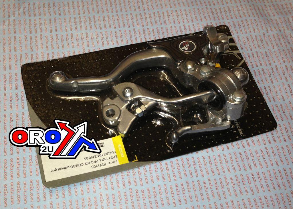 EASY PULL PRO KIT SHORT SMOOTH WIRTZ LEVER SET SHORT 2003-2005 YAMAHA YZF