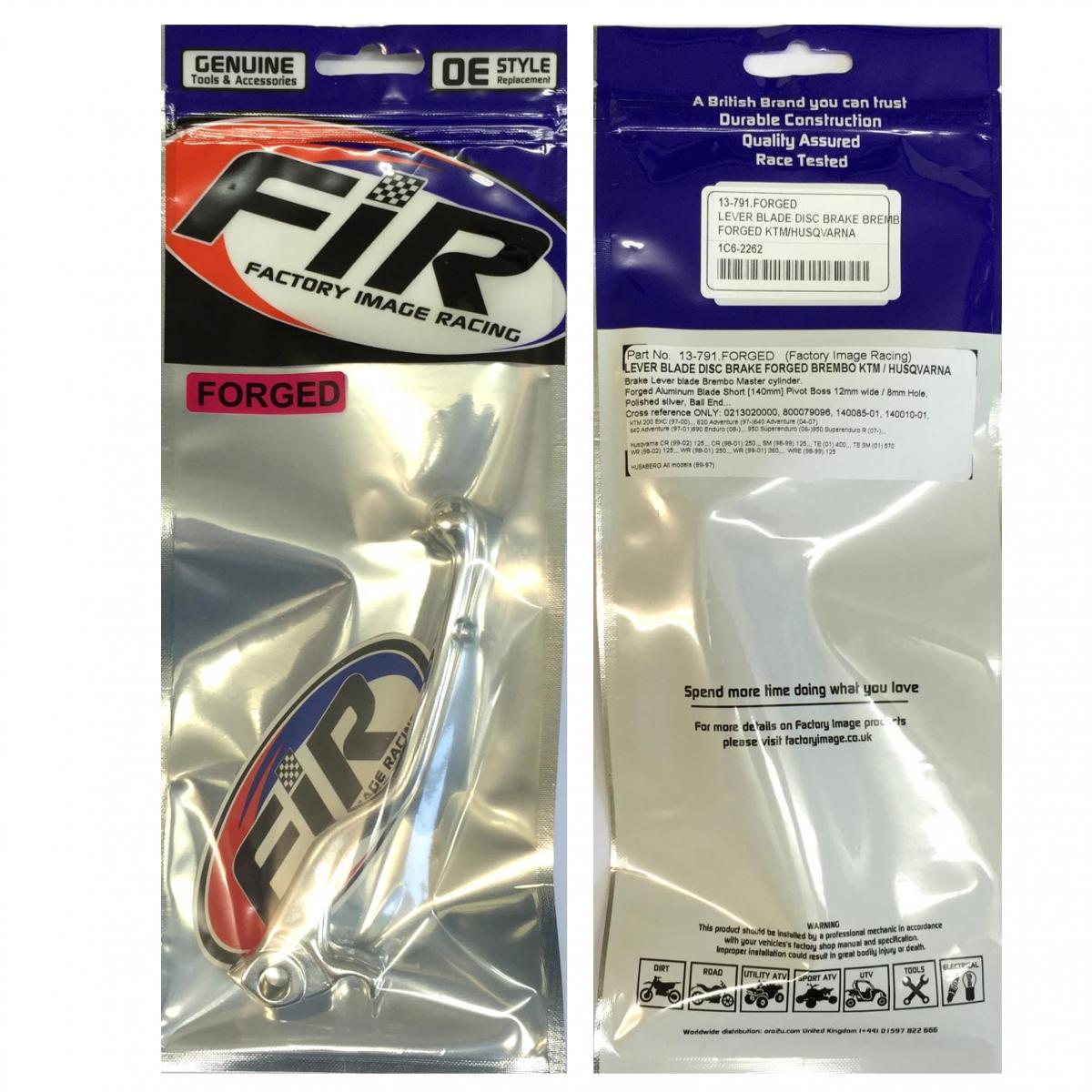 LEVER BLADE DISC BRAKE BREMBO, FORGED KTM/HUSQVARNA