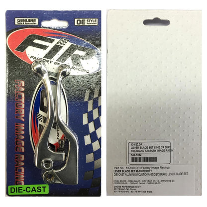 LEVER BLADE SET 92-03 CR DIRT short