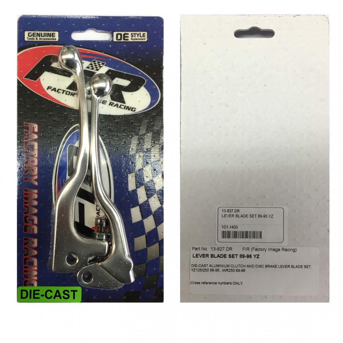 LEVER BLADE SET 89-95 YZ