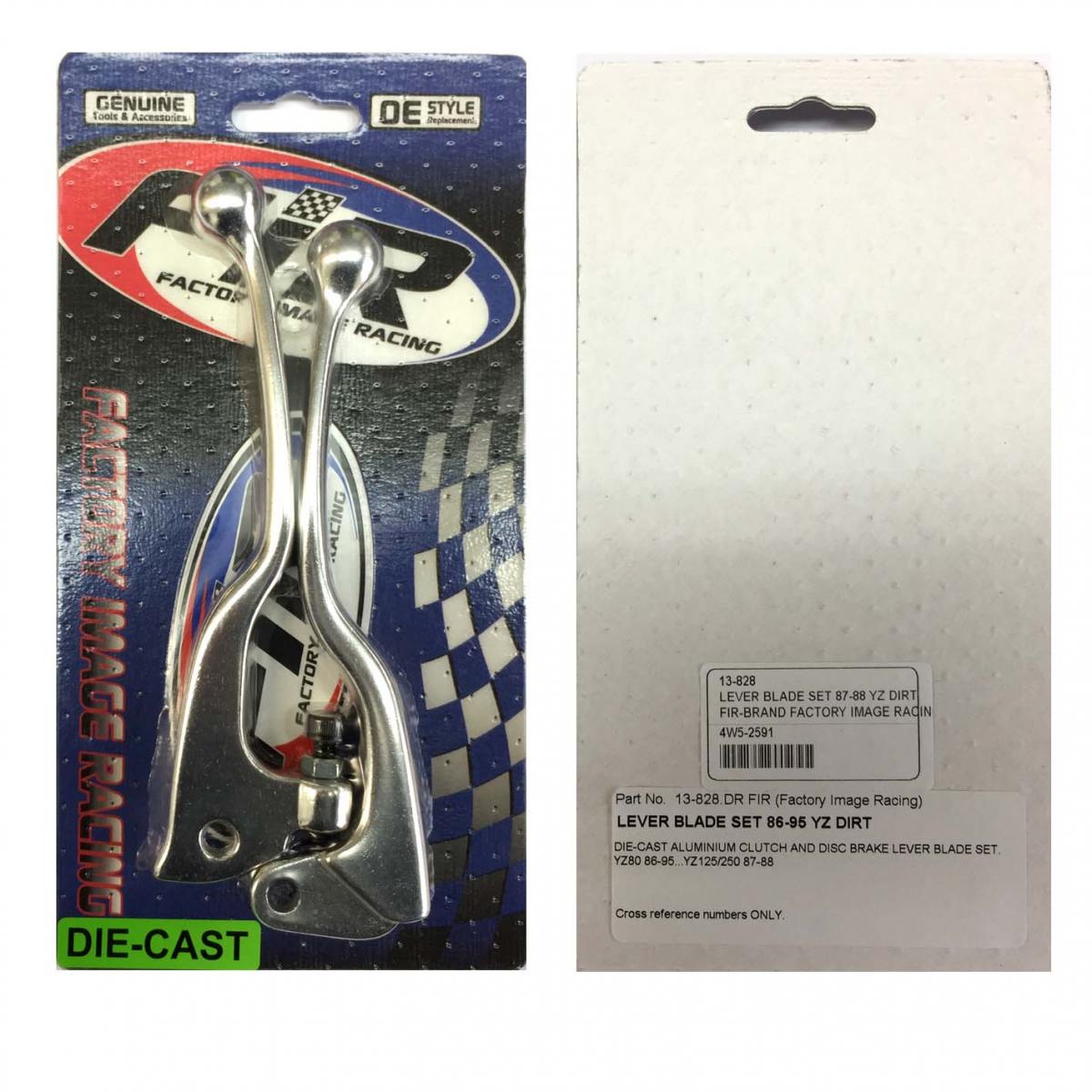 LEVER BLADE SET 87-88 YZ DIRT YZ80 YZ125 TW200 XT 225 250 XT225 XT250 TTR250 XT350 XT600 TT600 Brake Handle Lever
