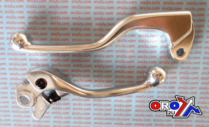 LEVER BLADE SET 00-13 KAWASAKI KX 65 85 100 125 250 FORGED ALUMINIUM
