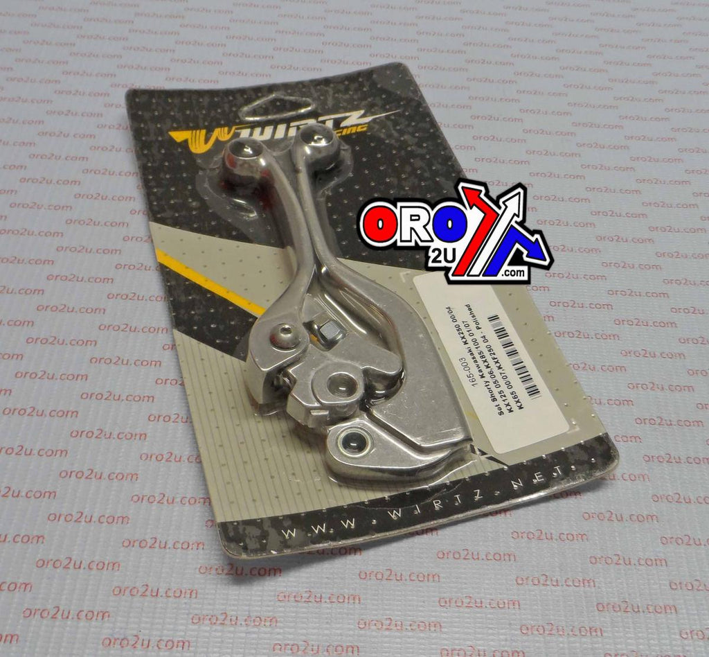 LEVER BLADE SET SHORTY SMOOTH, WIRTZ 165-003 CLUTCH & BRAKE