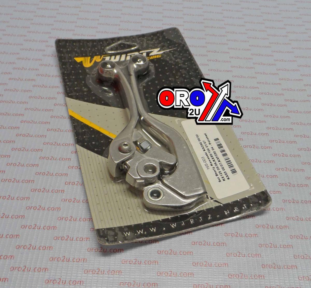 LEVER BLADE SET SHORTY SMOOTH, WIRTZ 165-003 CLUTCH & BRAKE