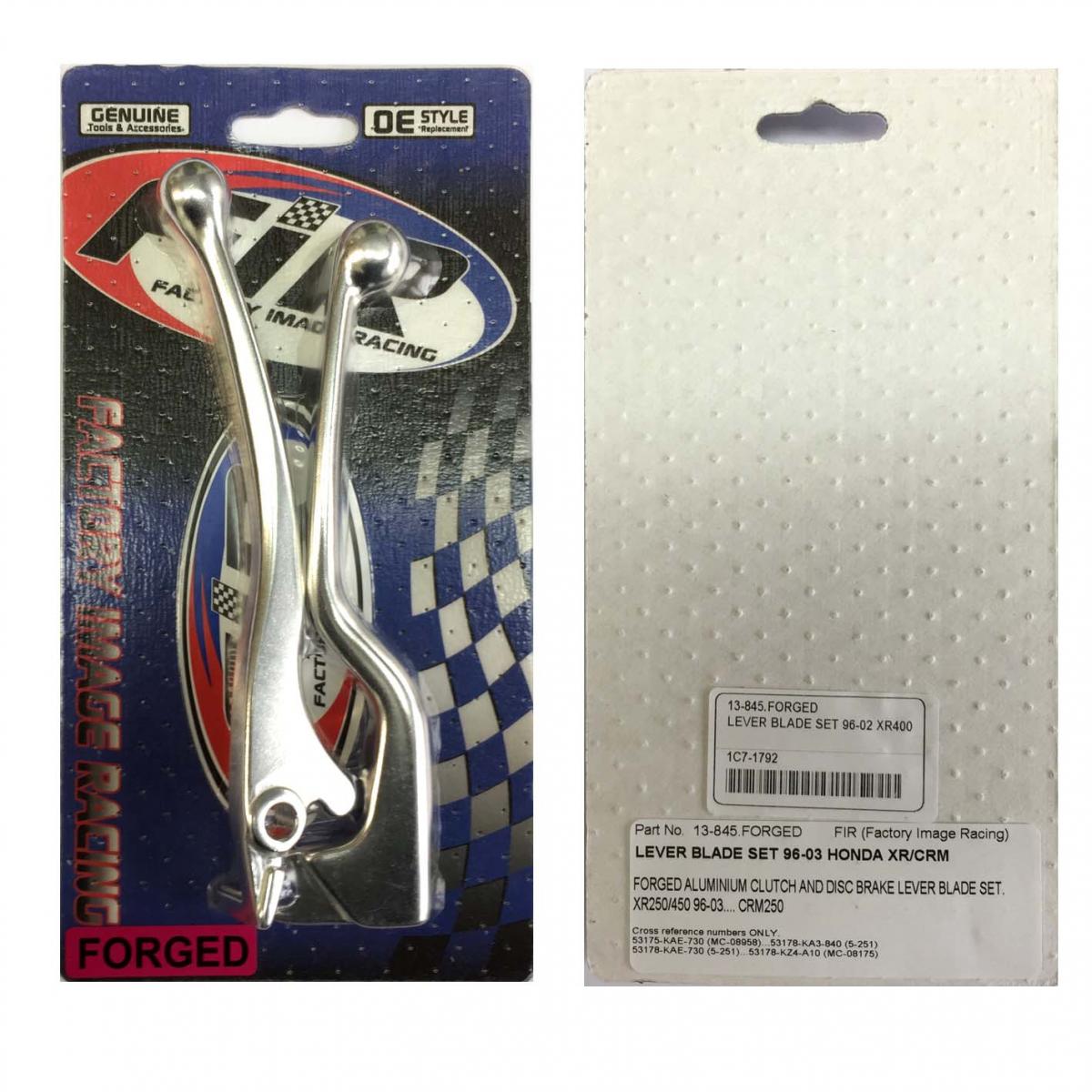 LEVER BLADE SET 96-02 XR400
