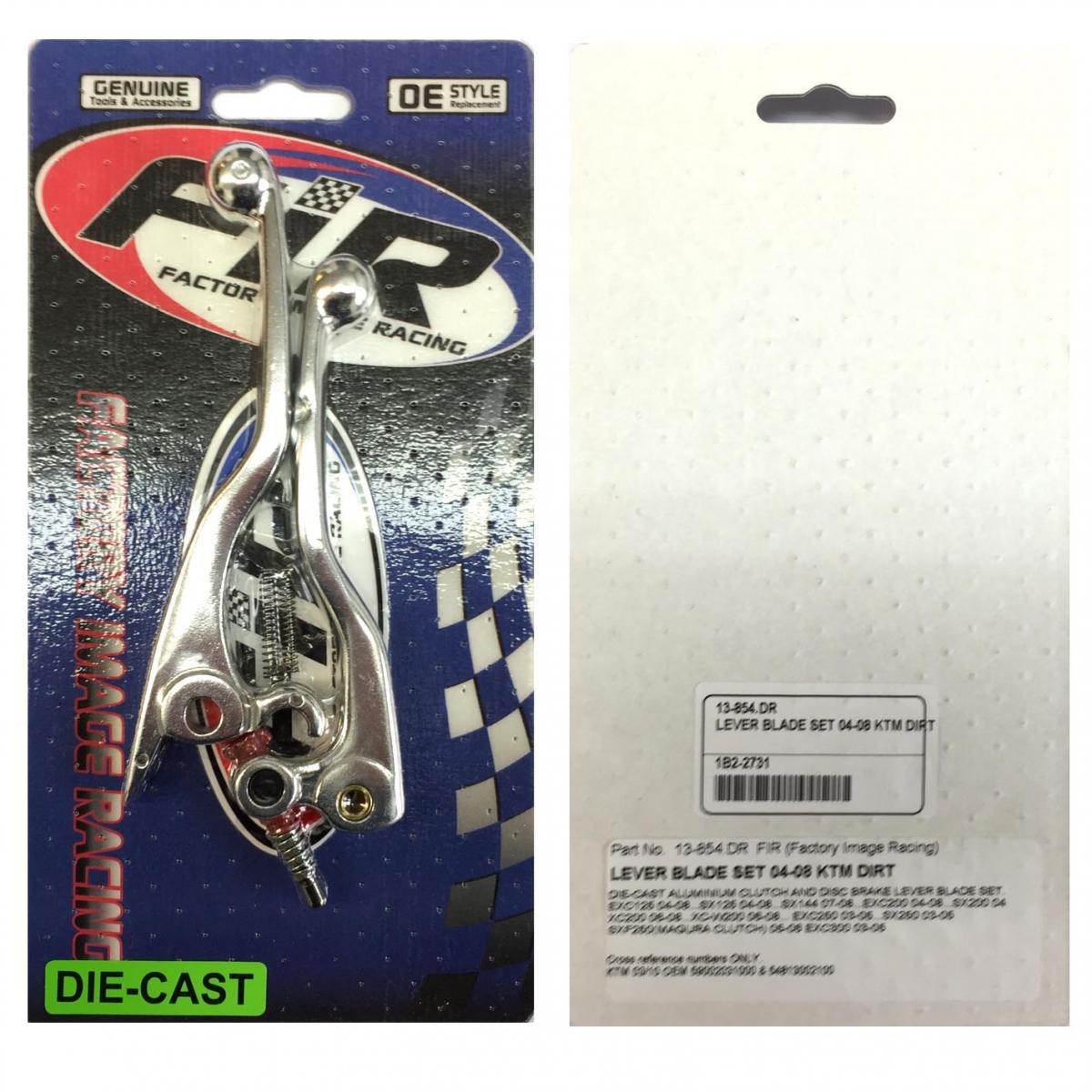 LEVER BLADE SET 04-08 KTM DIRT