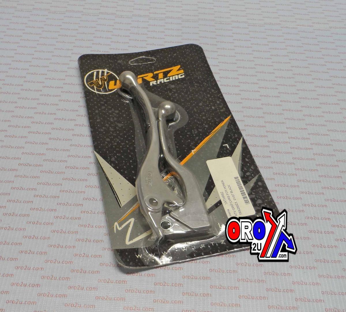 WIRTZ LEVER SET GRIP BLK