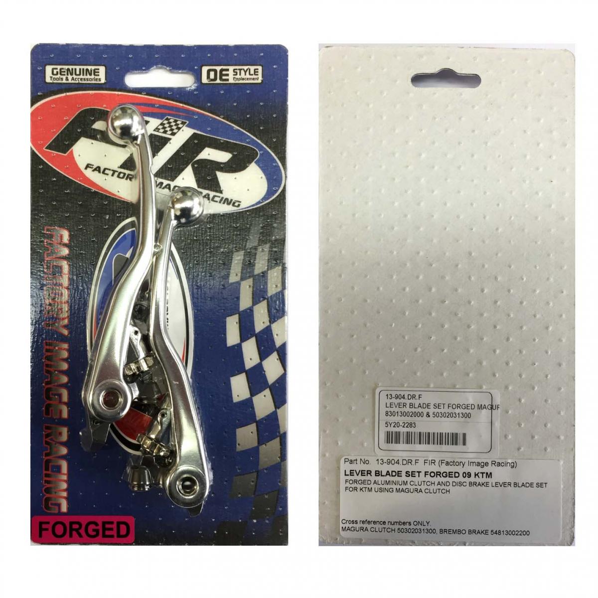LEVER BLADE SET FORGED MAGURA, 83013002000 & 50302031300, 13-756.DR.F + 13-757.DR.F