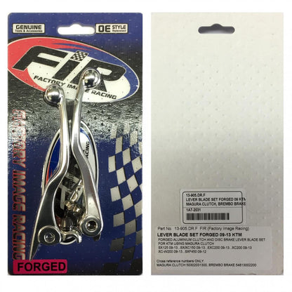 LEVER BLADE SET FORGED 09 KTM, MAGURA CLUTCH, BREMBO BRAKE