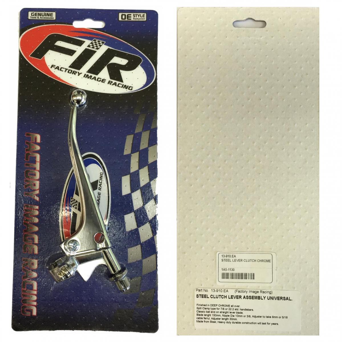 STEEL LEVER CLUTCH CHROME, DOHERTY STYLE Classic Motorcycle Clutch Lever / EACH