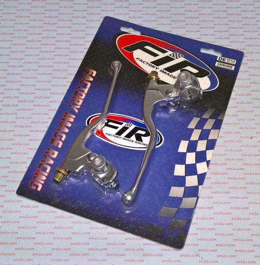 LEVER SET W/ M10 MIRROR MOUNT, DOG LEG BLADES