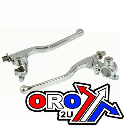 LEVER SET W/ M10 MIRROR MOUNT, DOG LEG BLADES