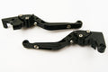 LEVER SET ADJ LENGTH YAMAHA, ROAD, SIFAM, KL28N, CNC ANODIZED LEVER BLADE SET WITH ADJUSTABLE LENGTH