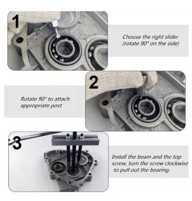 INSIDE BEARING PULLER SET