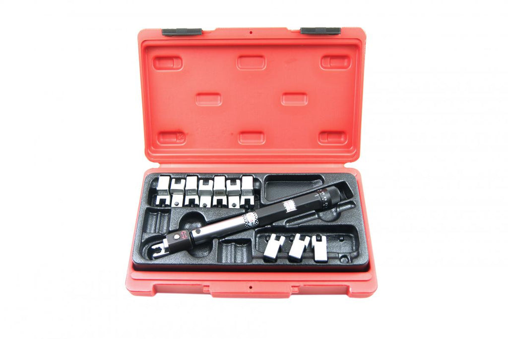 SPOKE ADJUSTABLE TORQUE WRENCH SET - 9 PIECES WITH CASE