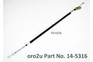 CABLE FOOT BRAKE 88-03 KLF300C, BRONCO 103-278 KAWASAKI 54005-1145, 88-03 KLF300C 4x4, 54005-1158