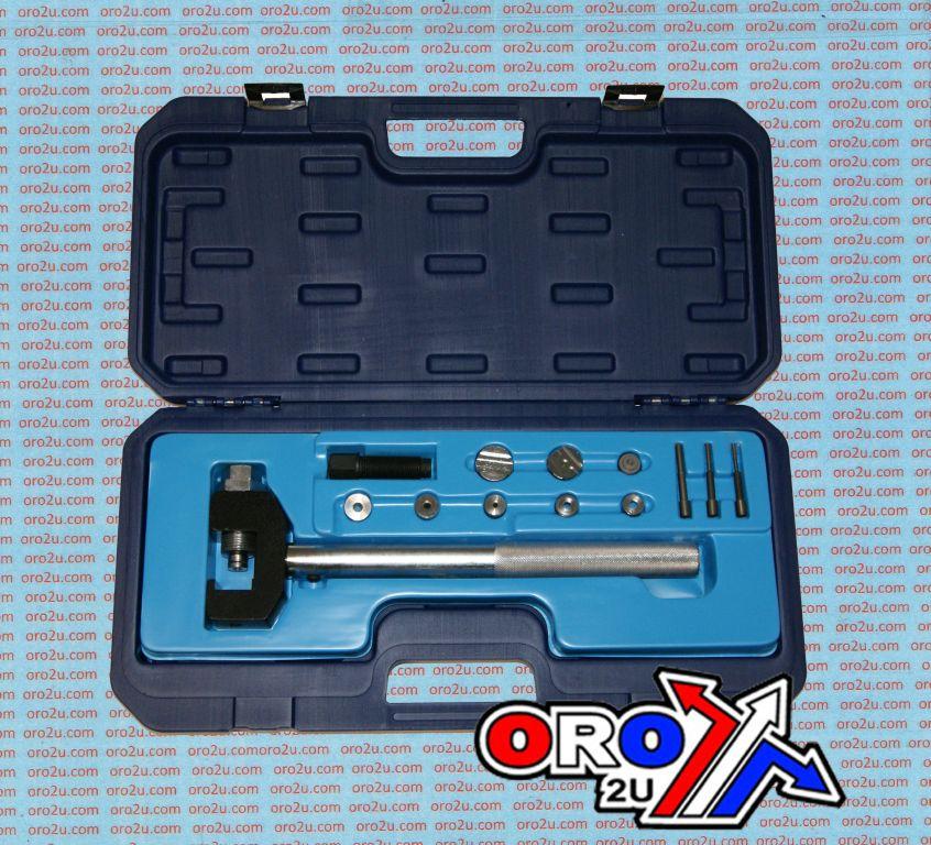 CHAIN BREAKER RIVETING TOOL KIT JUMBO C-TYPE 520 525 530 532 3mm 4mm 5mm O-RING