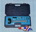 CHAIN BREAKER RIVETING TOOL KIT JUMBO C-TYPE 520 525 530 532 3mm 4mm 5mm O-RING