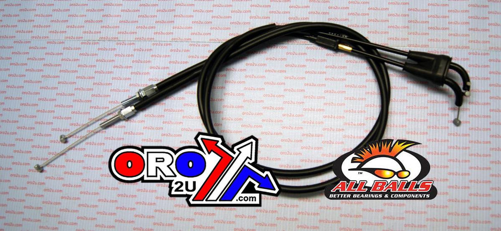CABLE THROTTLE SET KX450F 16-18, ALLBALLS 45-1254, 54012-0625, 53.112054