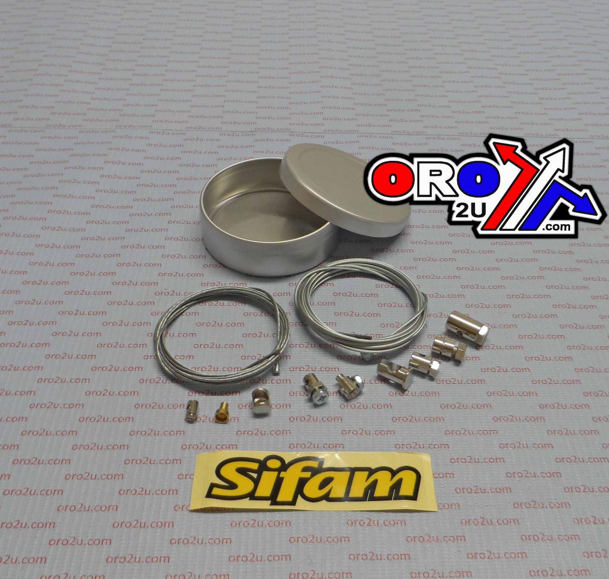 CABLE REPAIR KIT UNIVERSAL CABUNI 2m Cables (1.5mm & 1.2mm) with Mixed Nipples