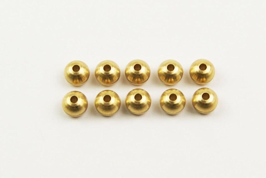 NIPPLE ROUND 5.5mm X Hole 1.5 PK10