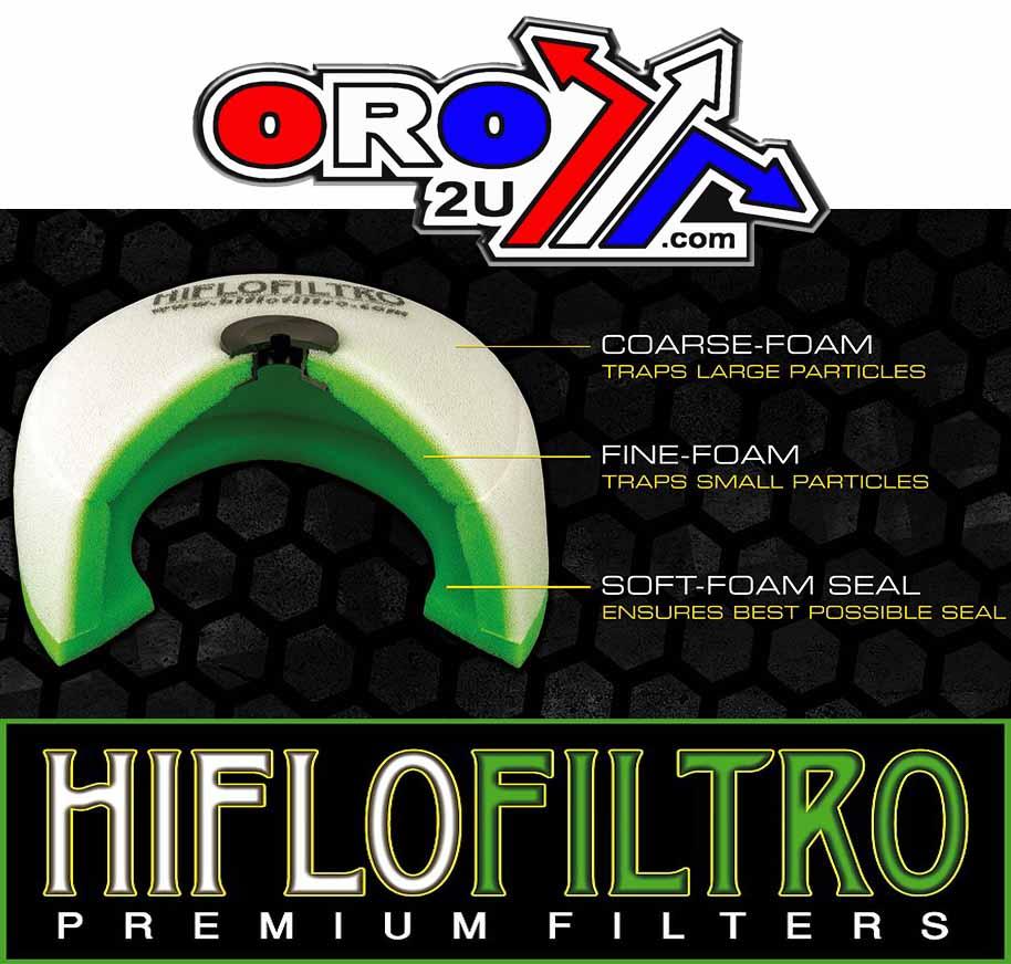 AIR FILTER 00-01 CR125 CR250, HIFLO HFF1013 HONDA MX