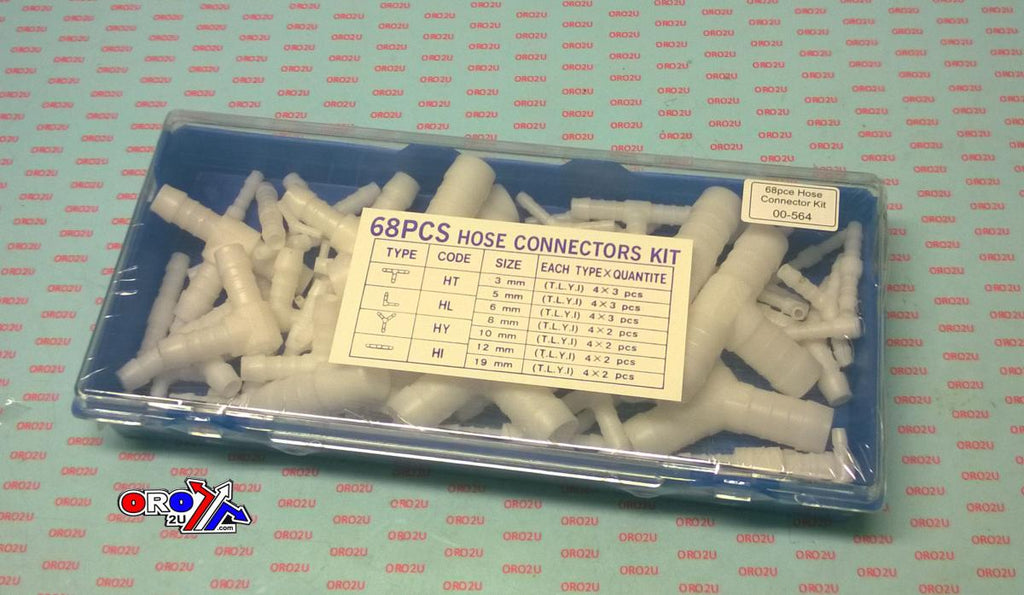 HOSE CONNECTORS KIT 68pc