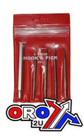 PICKS SET-4 6 ALUM. HANDLE