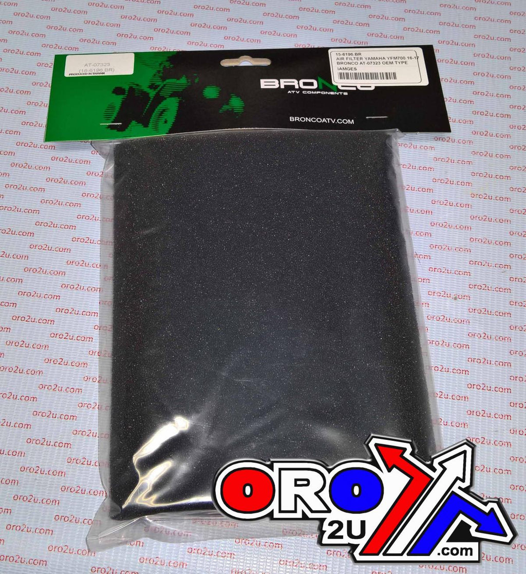 AIR FILTER YAMAHA YFM700 16-18, BRONCO AT-07323 OEM TYPE B16-E4451-00-00