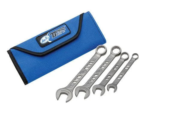 EURO TIPROLIGHT SPANNERS SET/4 8mm 10mm 12mm 13mm MOTION PRO 08-0478 Titanium Alloy