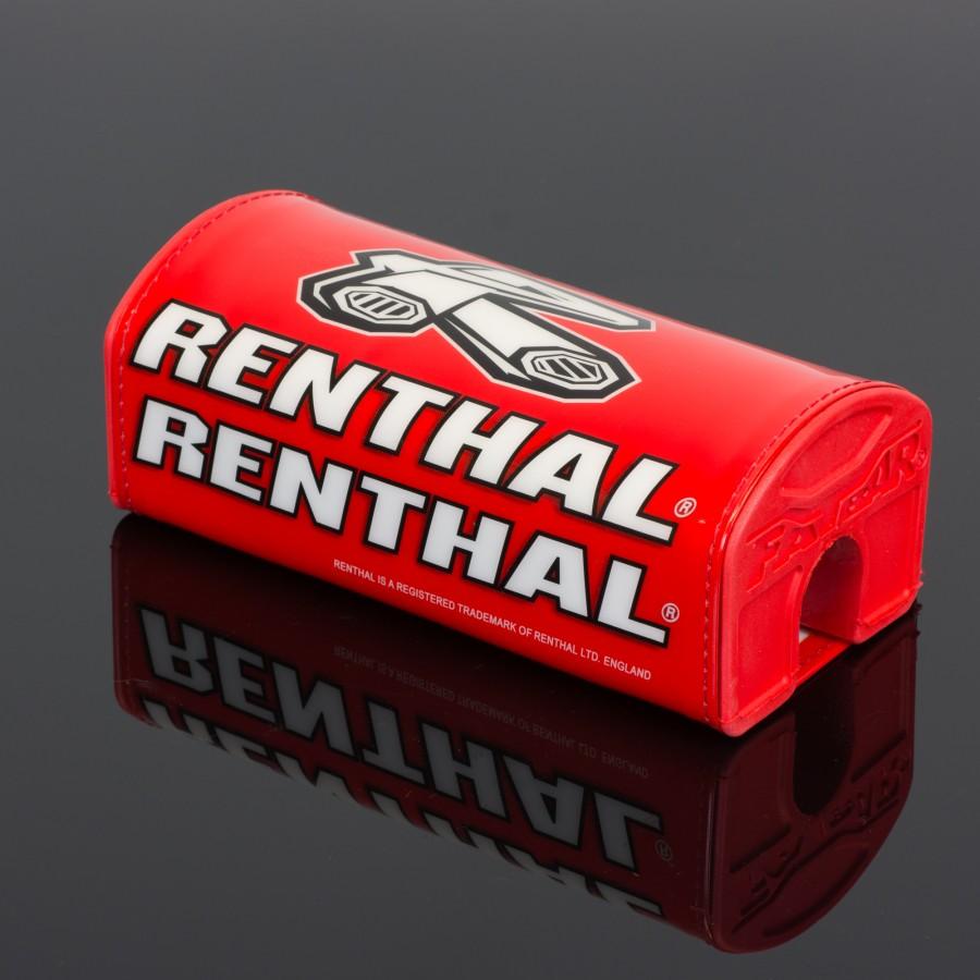FATBAR PAD RENTHAL RED, RENTHAL P329