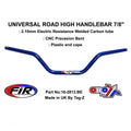 ROAD HIGH HANDLEBAR 7/8'', S/BIKE SPORTS UNIVERSAL BLUE, / REN REF : 756-01