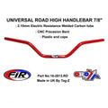 ROAD HIGH HANDLEBAR 7/8'', S/BIKE SPORTS UNIVERSAL RED, / REN REF : 756-01