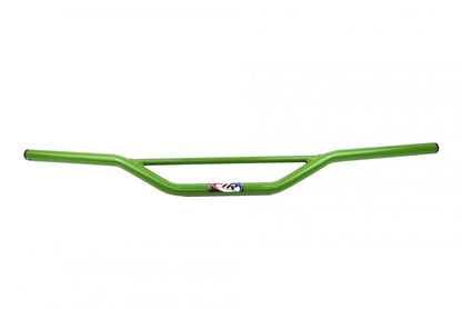 MX STEEL HANDLEBARS KTM/RM/CR, / GREEN 22mm / 7/8', REF 48-216 672 & 48-722 722-01
