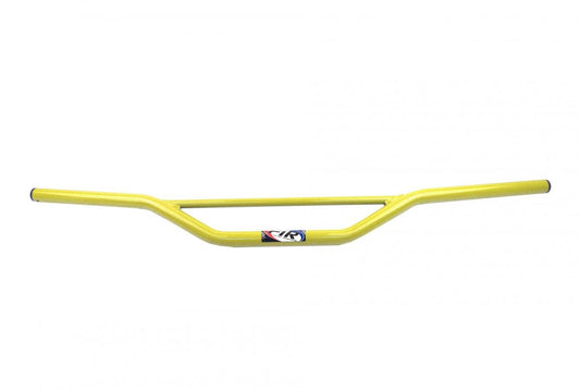 MX STEEL HANDLEBARS KTM/RM/CR, / YELLOW 22mm / 7/8', REF 48-216 672 & 48-722 722-01
