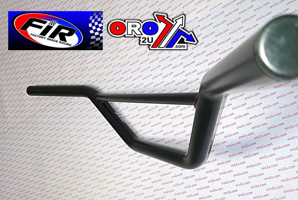 6.5 STEEL CLASSIC HANDLEBARS, / BLACK MATT FINISH, Made in UK TAG-Z