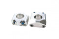 CLAMP SET 28.6 UNIVERSAL 22.8 - 28.6 ALLOY SILVER