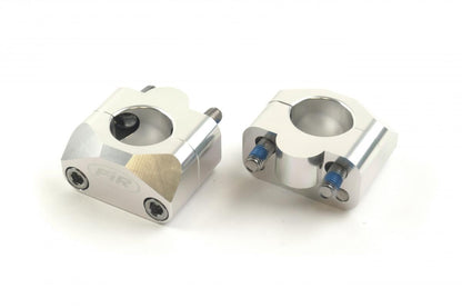 CLAMP SET 28.6 UNIVERSAL 22.8 - 28.6 ALLOY SILVER