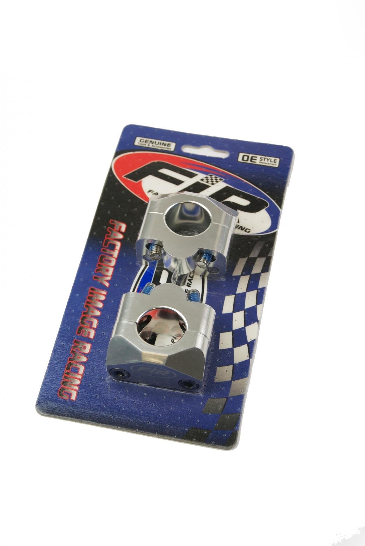 CLAMP SET 28.6 UNIVERSAL 22.8 - 28.6 ALLOY SILVER