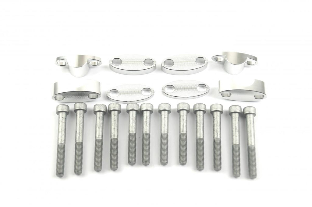22.2 HANDLEBAR RISER SILVER