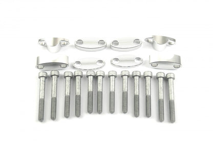 22.2 HANDLEBAR RISER SILVER