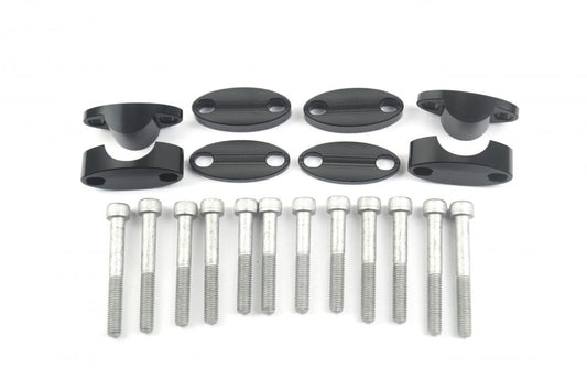 28.6 HANDLEBAR RISER KIT BLACK